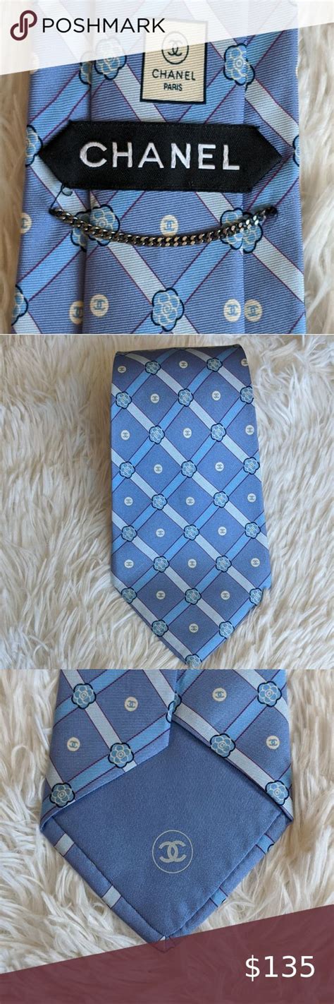 chanel paris tie|Chanel ties for sale.